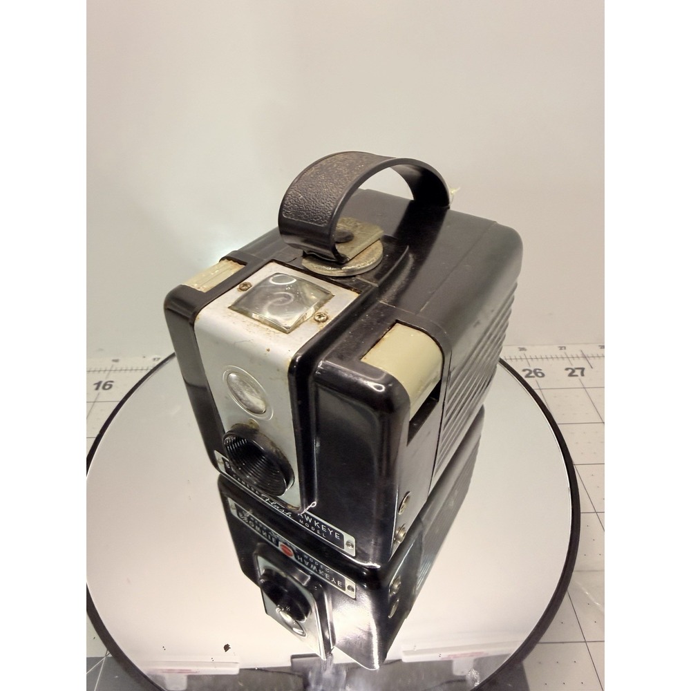 Vintage Kodak Brownie Hawkeye Flash Model Box Camera 1950s Film Camera - Picture 7 of 10
